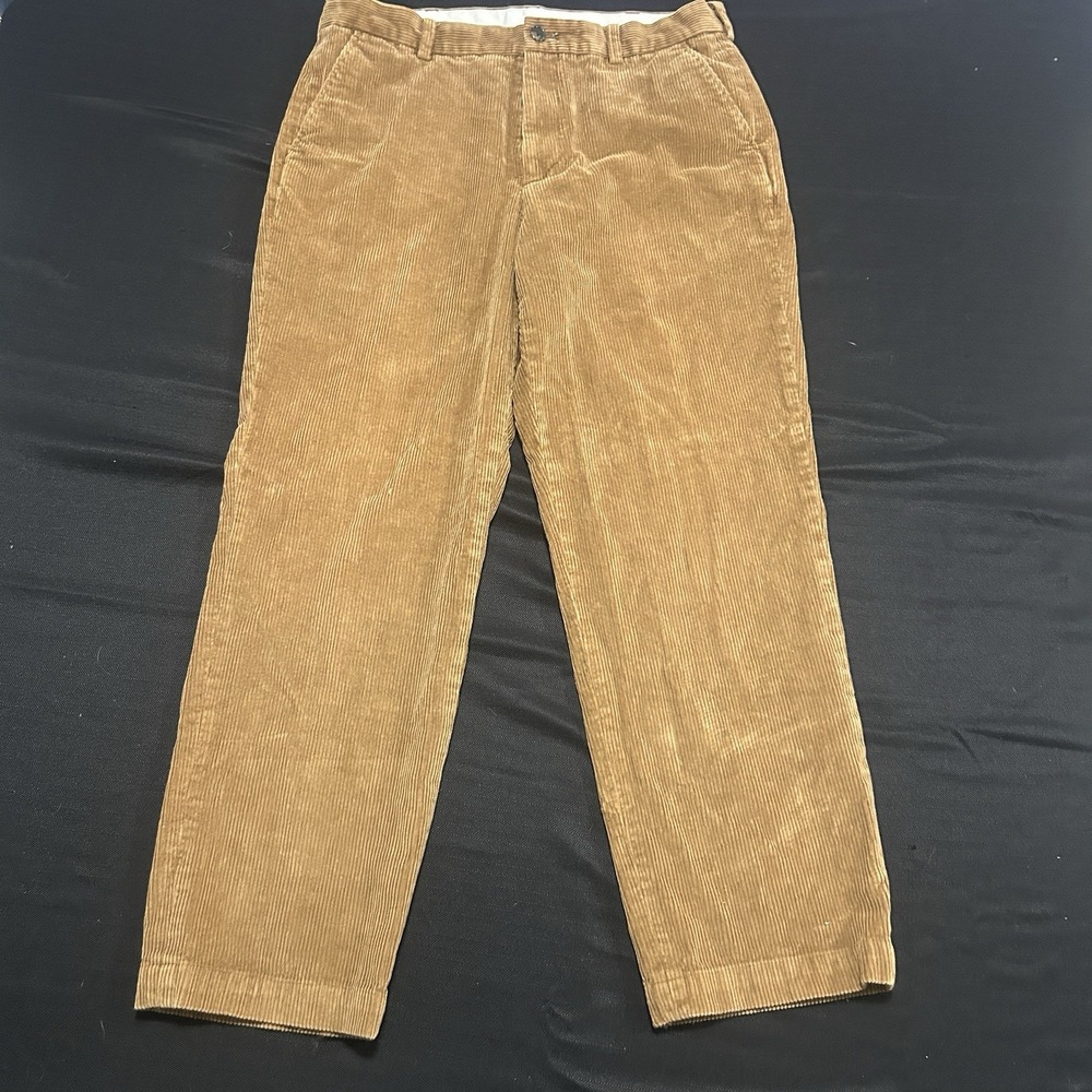 Brooks Brothers 346 Corduroy Pants Men's 36x32 Brown Preppy